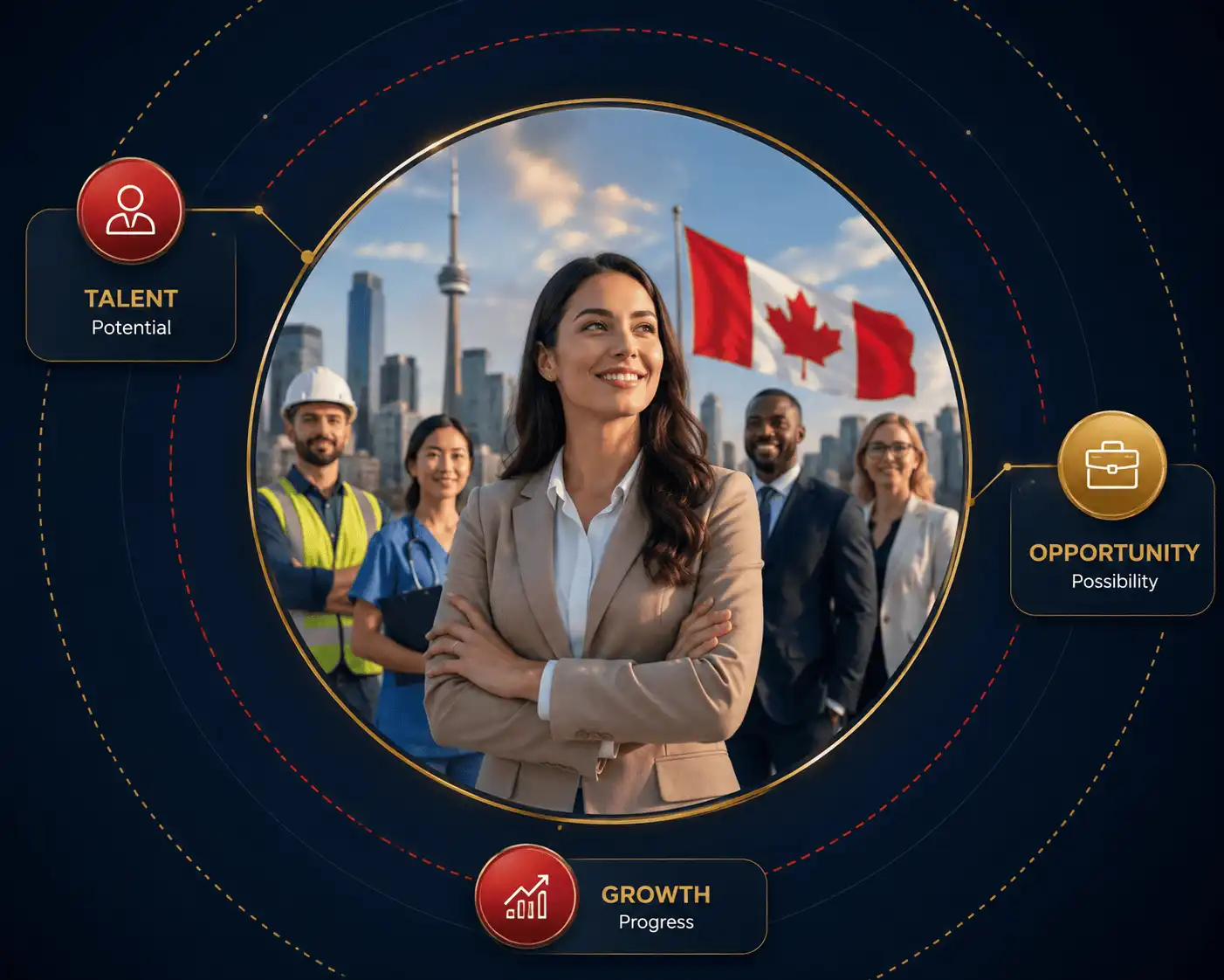 Canadian career opportunities, talent and professional growth